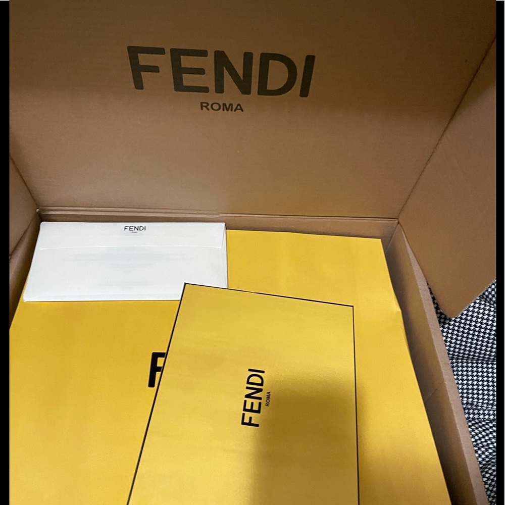 Fendi roma yellow box